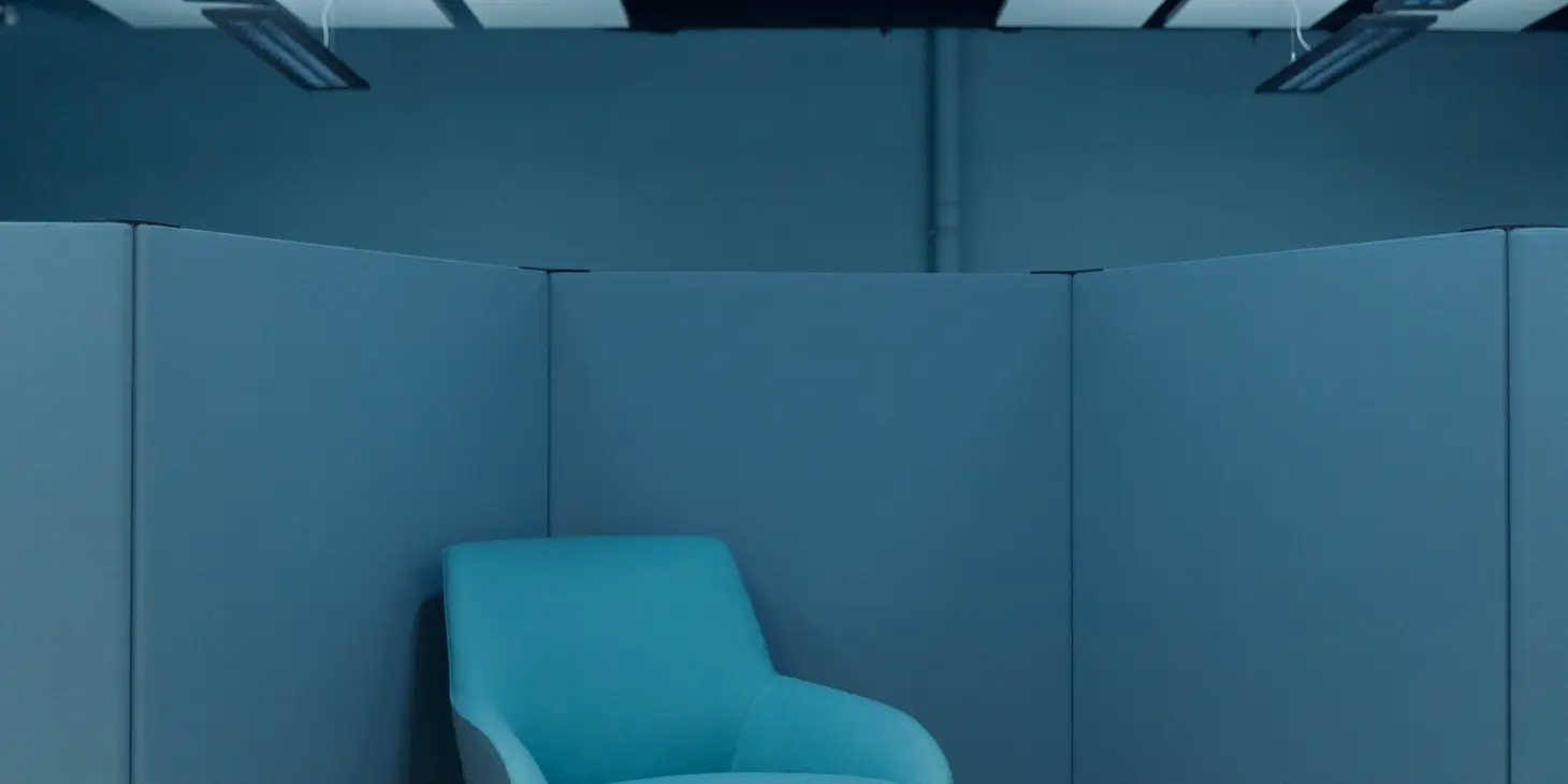 A Quiet Interview Room for a Busy Regional Newsroom